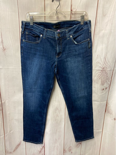 Silver Jeans Women's Size 32 (13-14) Blue Jeans