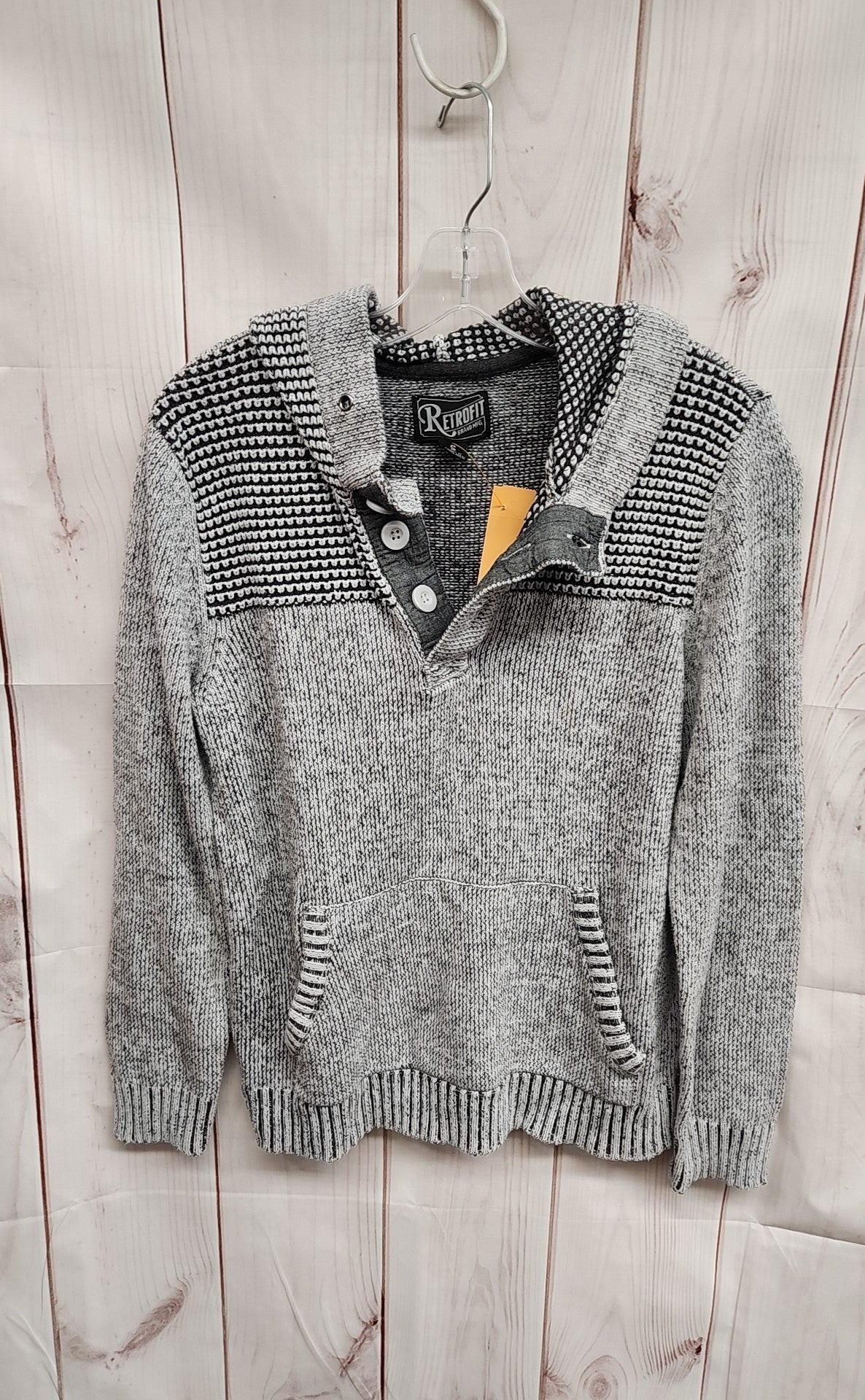 Retrofit Men's Size S Gray Sweater