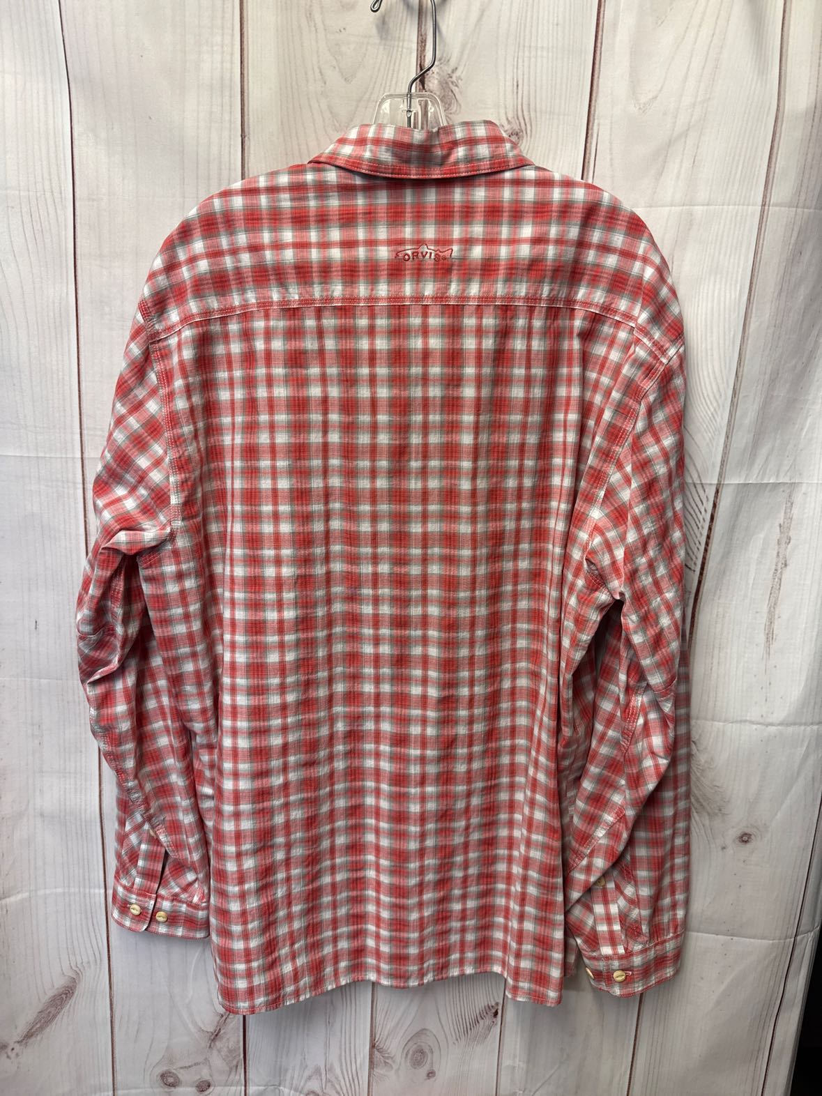 Orvis Men's Size XL Red Shirt