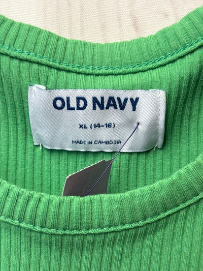 Old Navy Girl's Size 14/16 Green Dress