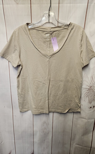 Gap Women's Size M Brown Short Sleeve Top