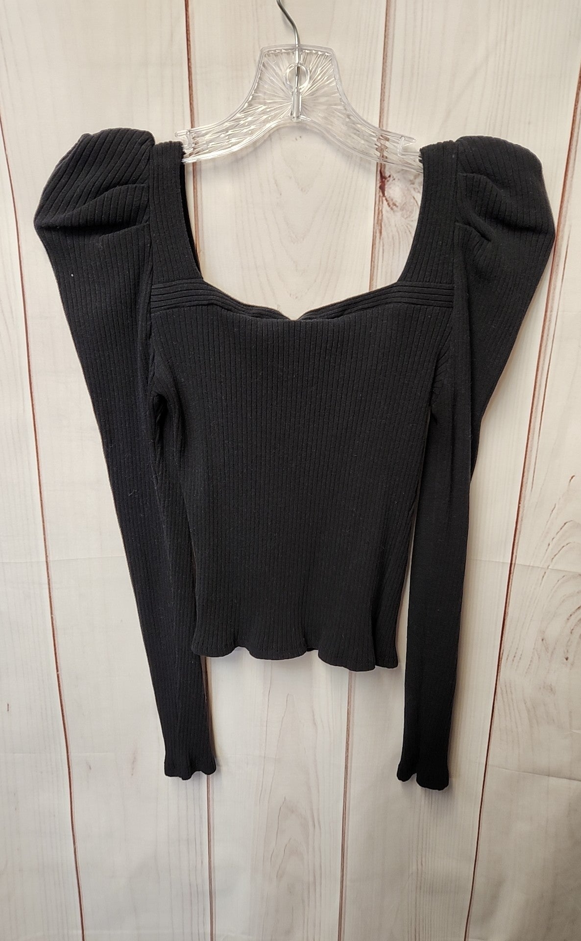 Sage Women's Size S Black Long Sleeve Top