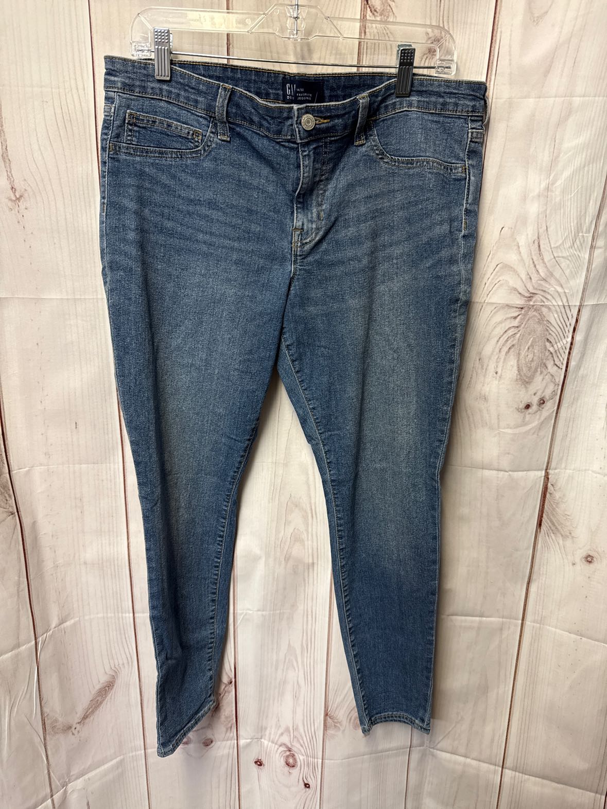 Gap Women's Size 32 (13-14) Blue Jeans Favorite Jegging