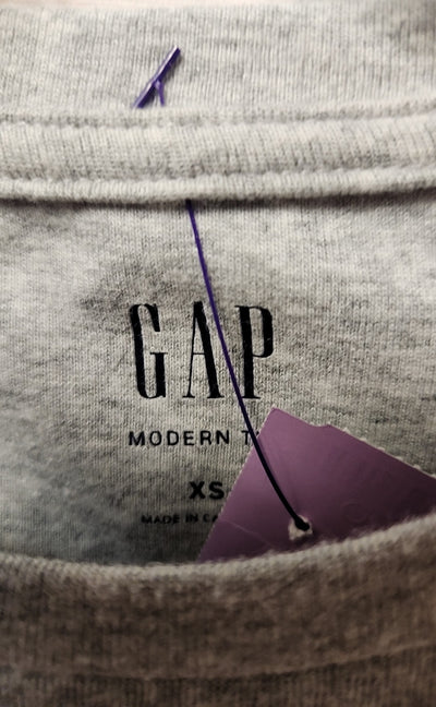 Gap Women's Size XS Gray Short Sleeve Top
