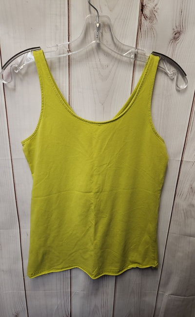 J Jill Women's Size M Green Sleeveless Top Reversible