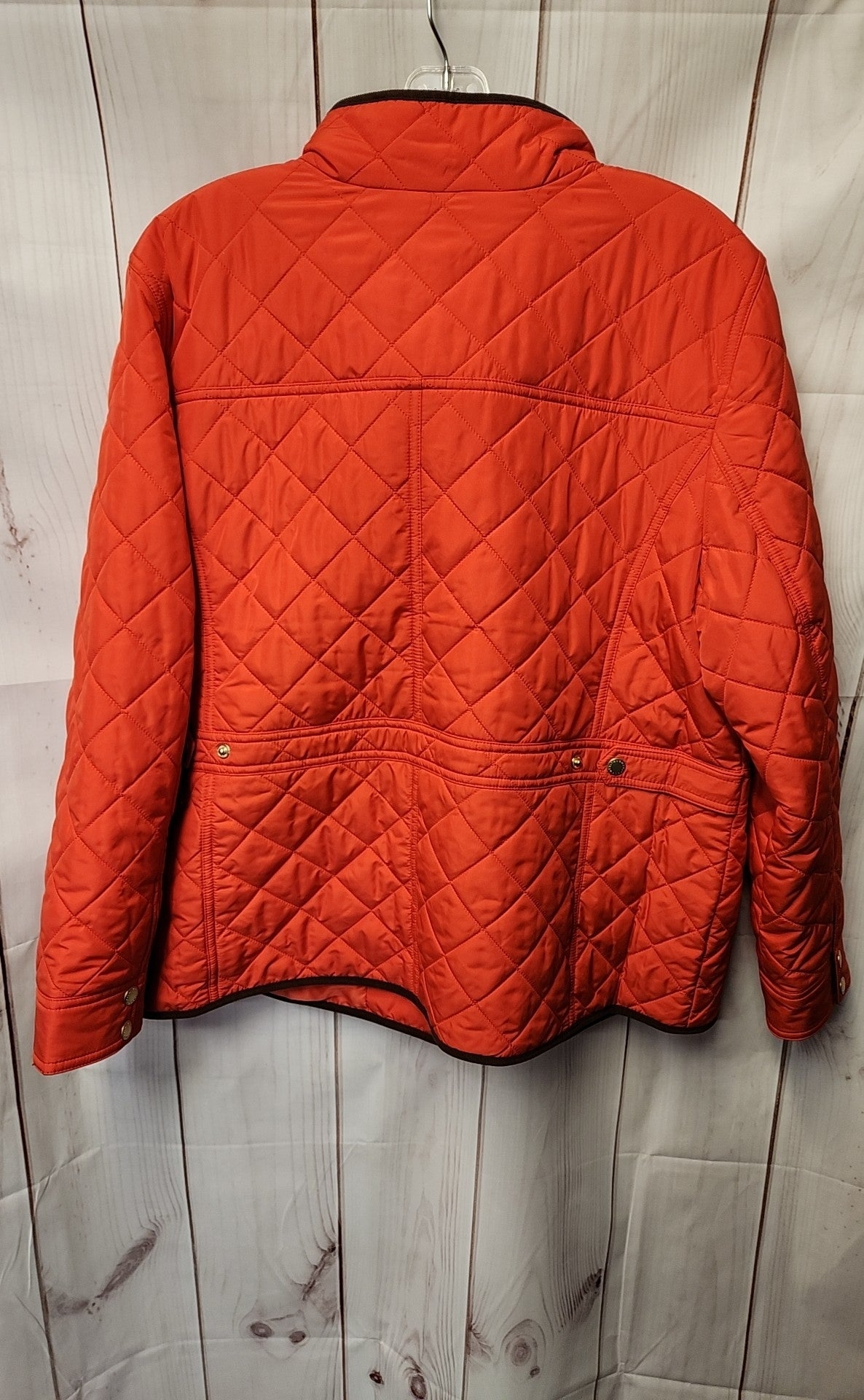 Talbots Women's Size XL Petite Orange Jacket