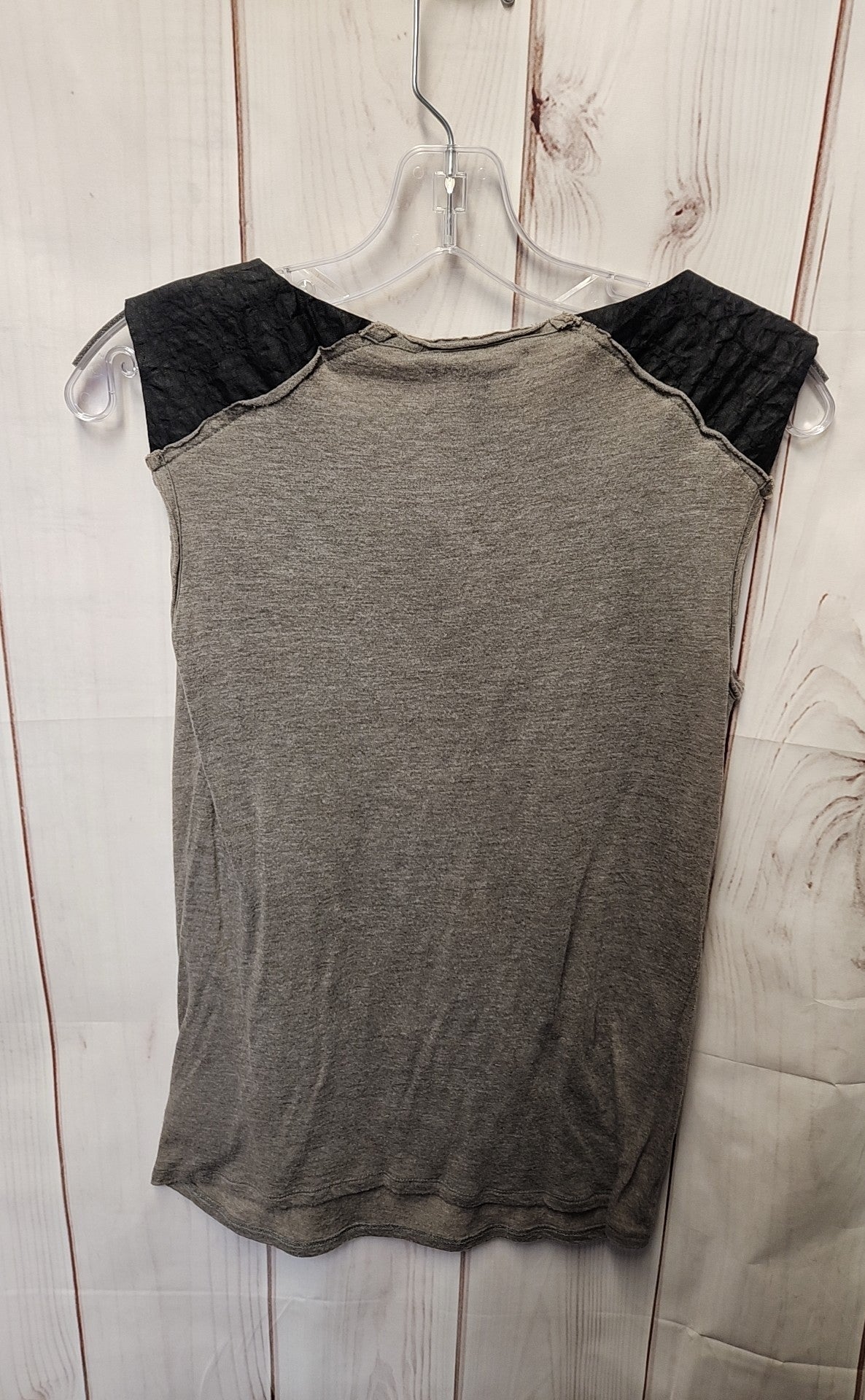 BCBG Maxazria Women's Size 0 Gray Sleeveless Top