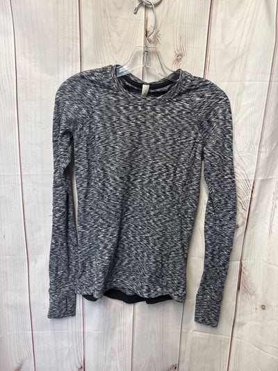 Lululemon Women's Size 6 Gray Long Sleeve Top