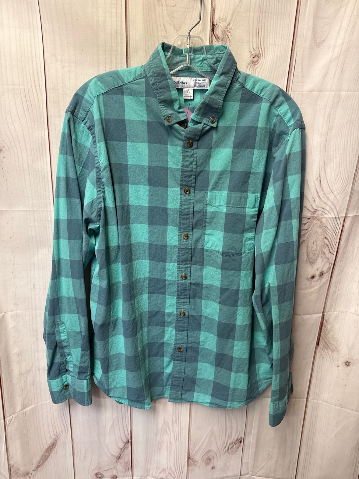 Old Navy Men's Size L Blue Shirt