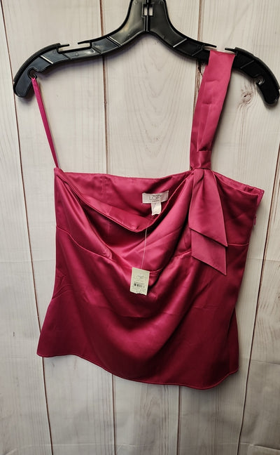 NWT Loft Women's Size 8 Petite Pink Sleeveless Top