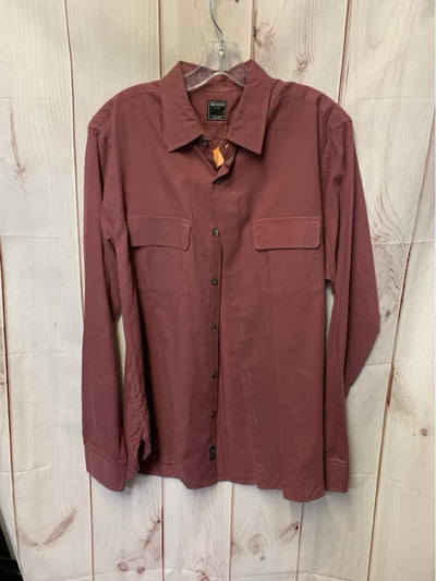 Todd Snyder New York Men's Size L Maroon Shirt