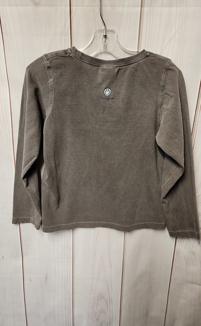 Life Is Good Girl's Size 5/6 Gray Shirt