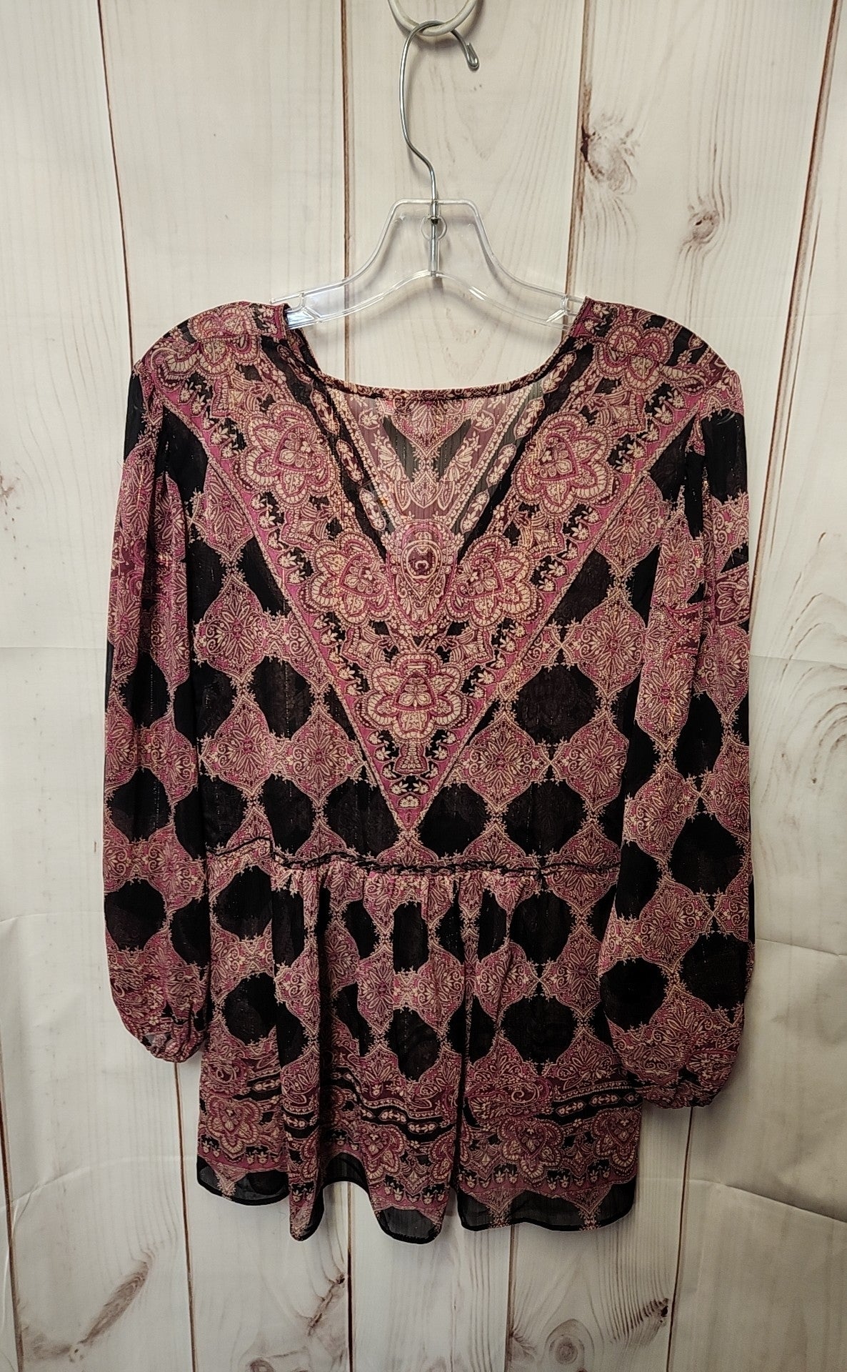 Rose & Olive Women's Size S Pink Long Sleeve Top