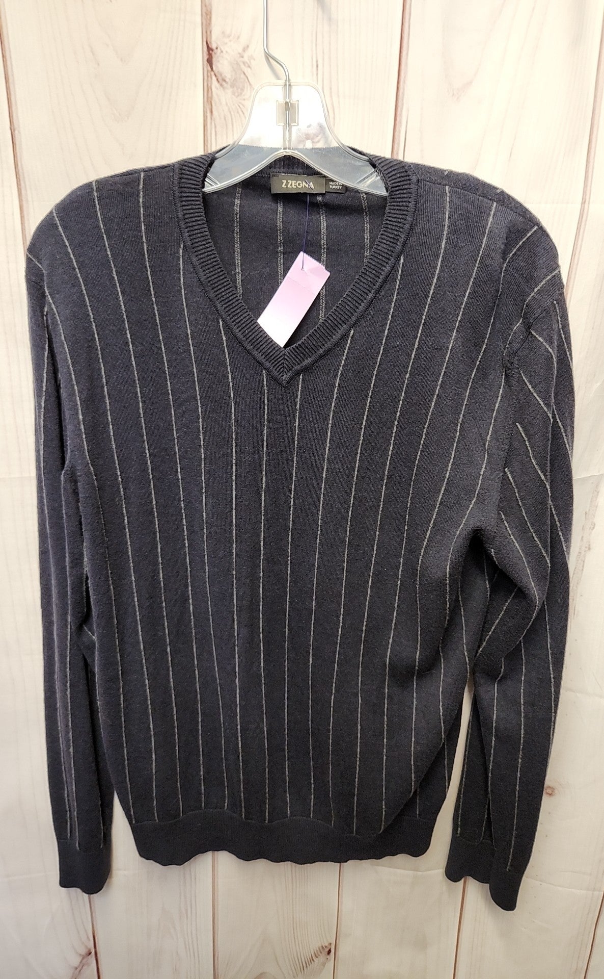 Zegna Men's Size L Navy Sweater