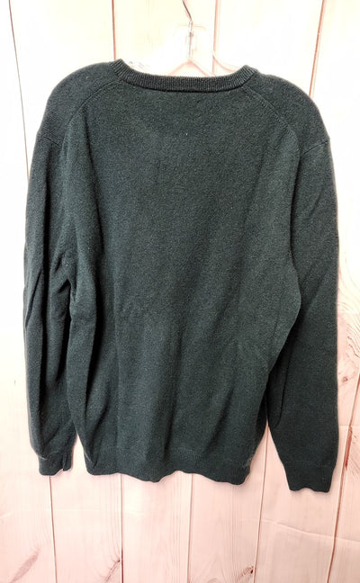 Club Room Men's Size L Green Cashmere Sweater