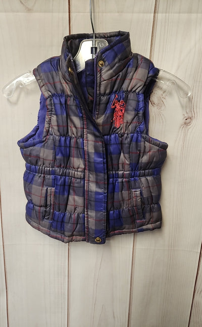 US Polo Assn. Girl's Size 2 Gray Vest