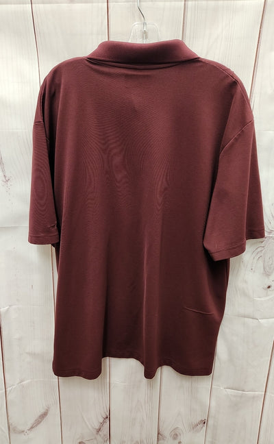 Grand Slam Men's Size XXL Maroon Shirt