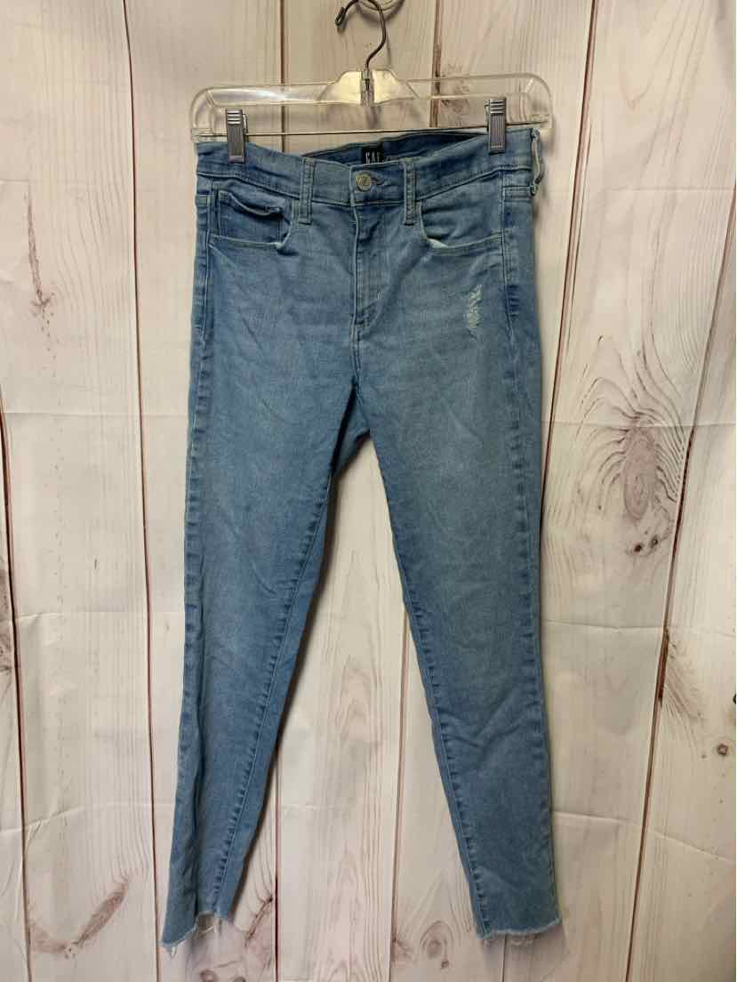 Gap Women's Size 26 (1-2) Blue Jeans Favorite Jegging