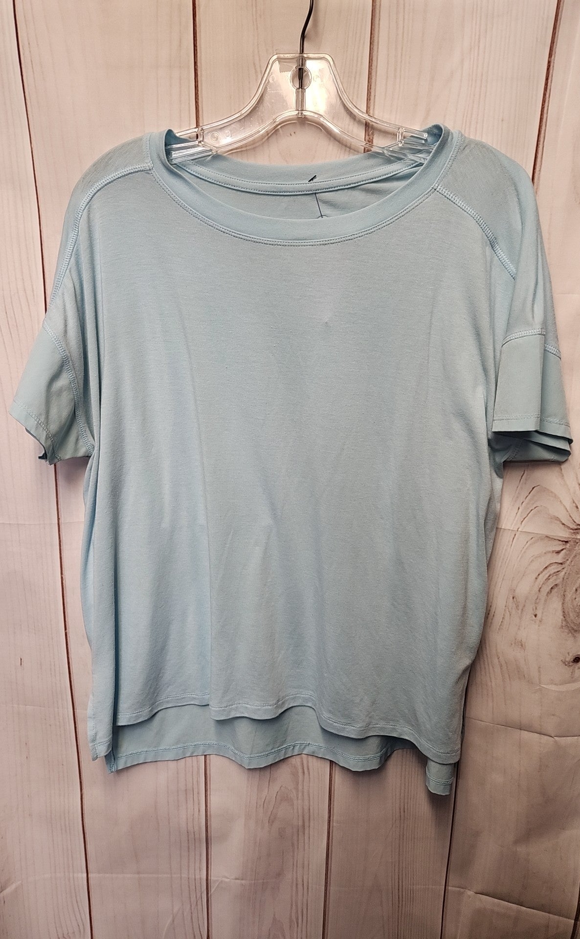 C9 by Champion Women's Size M Light Blue Short Sleeve Top