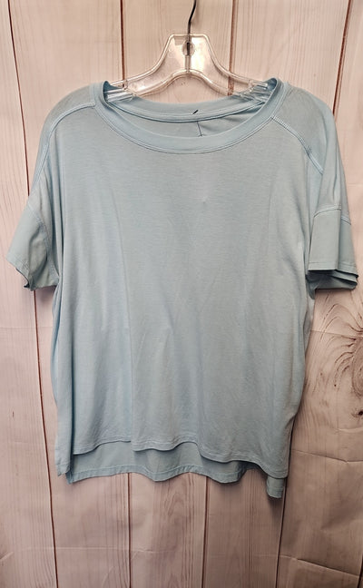 C9 by Champion Women's Size M Light Blue Short Sleeve Top