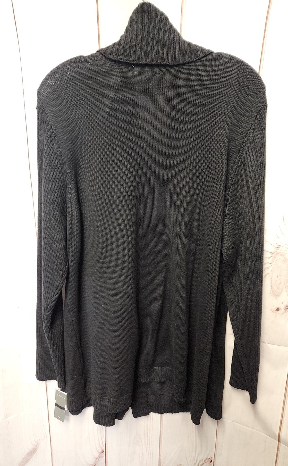 Charter Club Women's Size 3X Black Cardigan