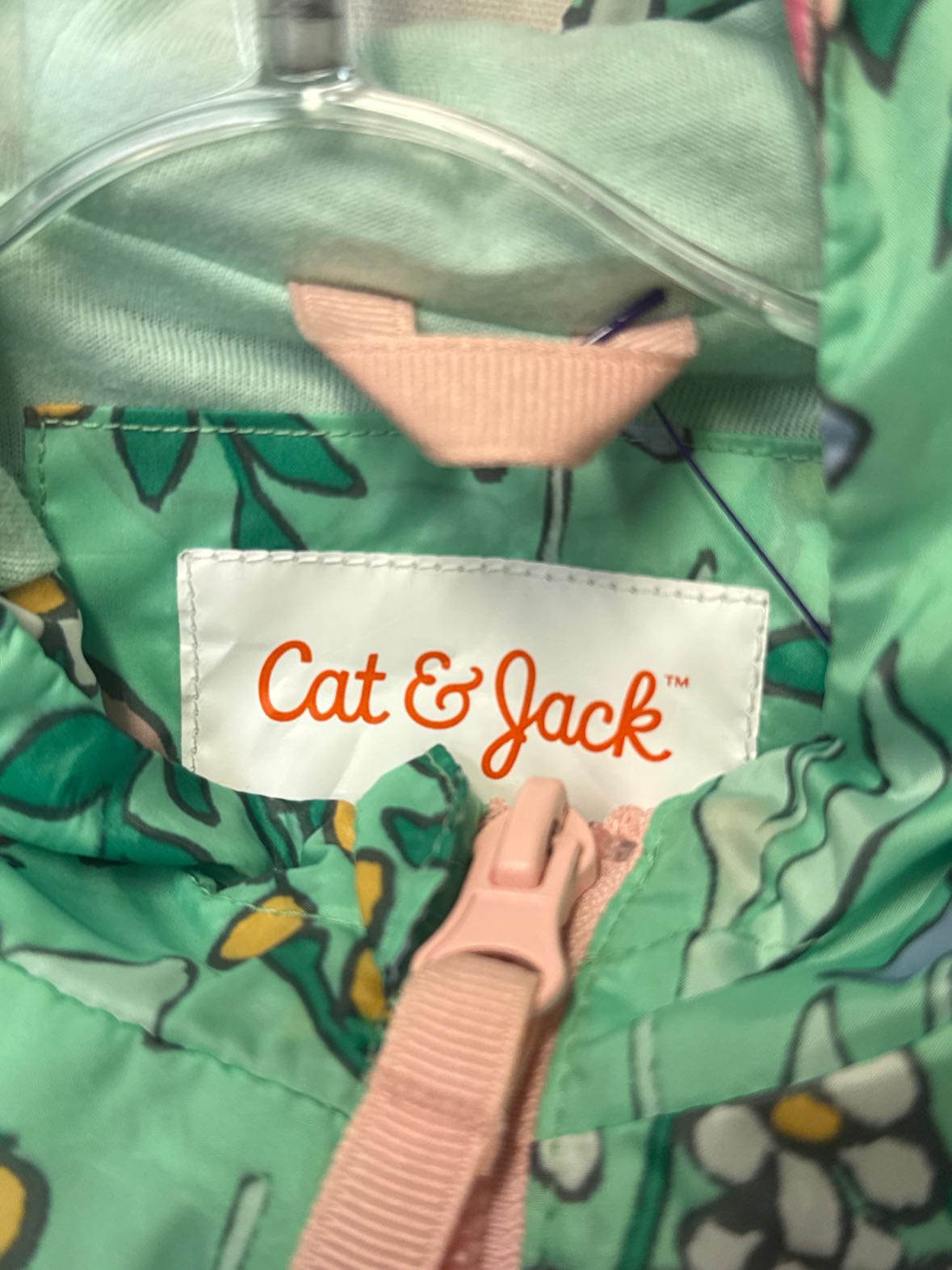 Cat & Jack Girl's Size 2 Green Jacket