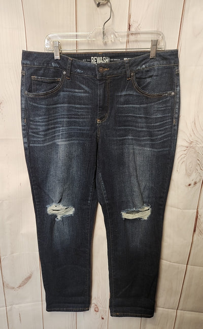 Rewash Women's Size 30 (9-10) Blue Jeans Mid Rise