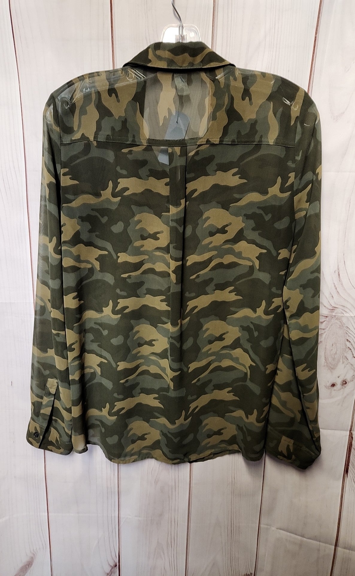 Old Navy Women's Size M Camo Long Sleeve Top