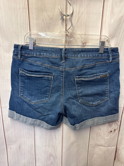 White House Black Market Women's Size 12 Blue Shorts The 5'' Short