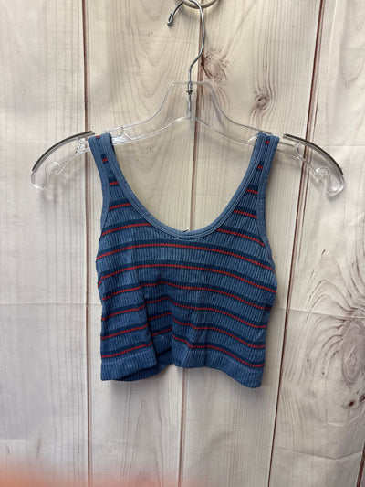 Out from Under Women's Size S Blue Sleeveless Top