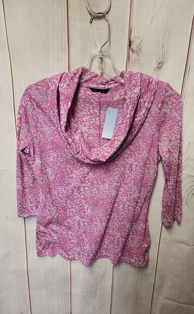 Sofia Women's Size S Pink 3/4 Sleeve Top