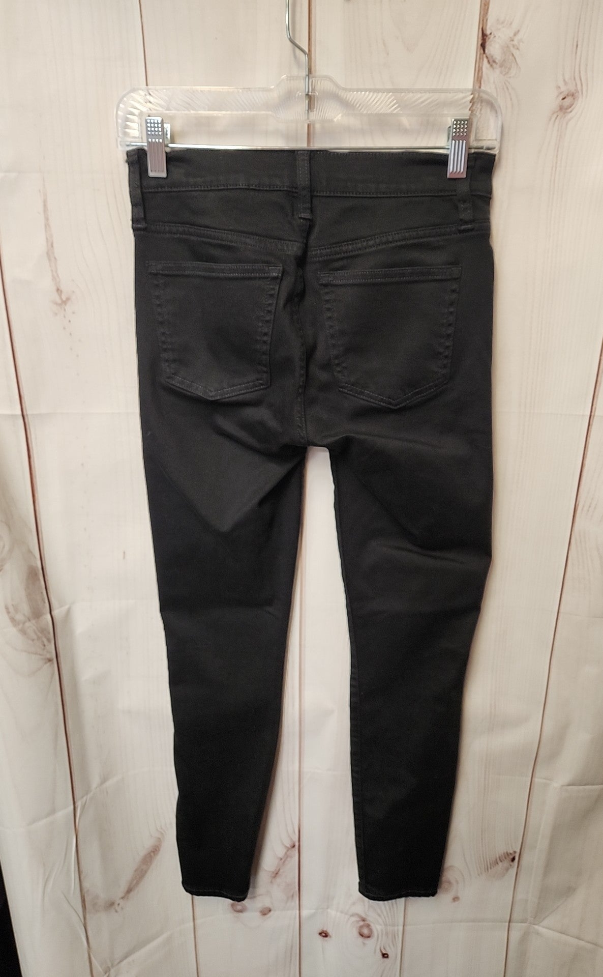 J Crew Women's Size 26 (1-2) Black Jeans Toothpick