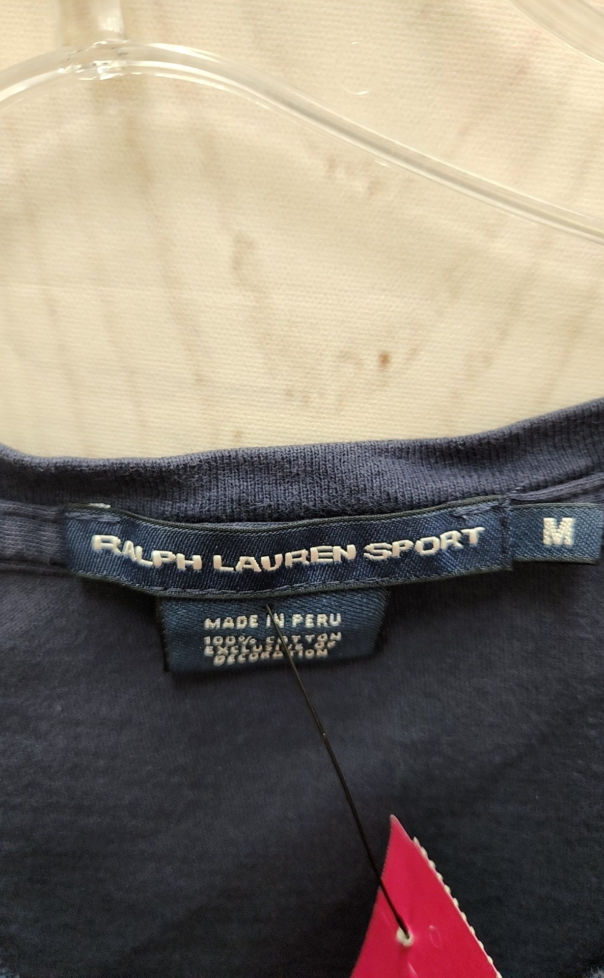 Ralph Lauren Women's Size M Navy Short Sleeve Top