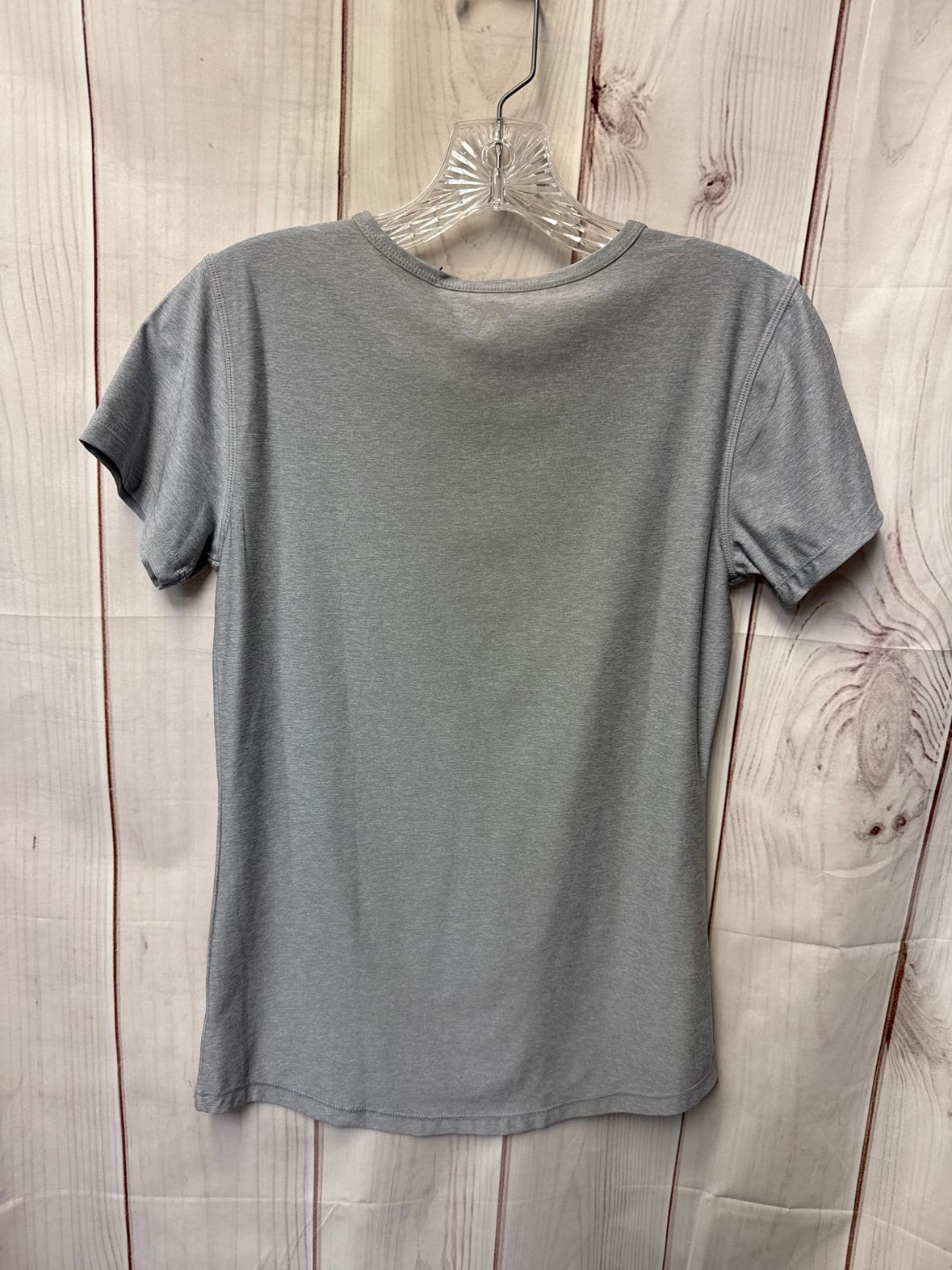 Ahead Women's Size XS Gray Short Sleeve Top