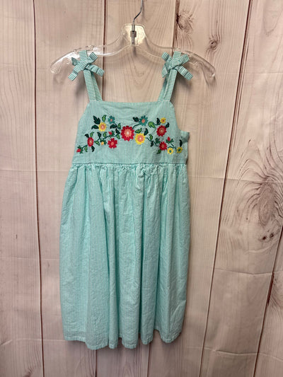 Beebay Girl's Size 7 Teal Dress