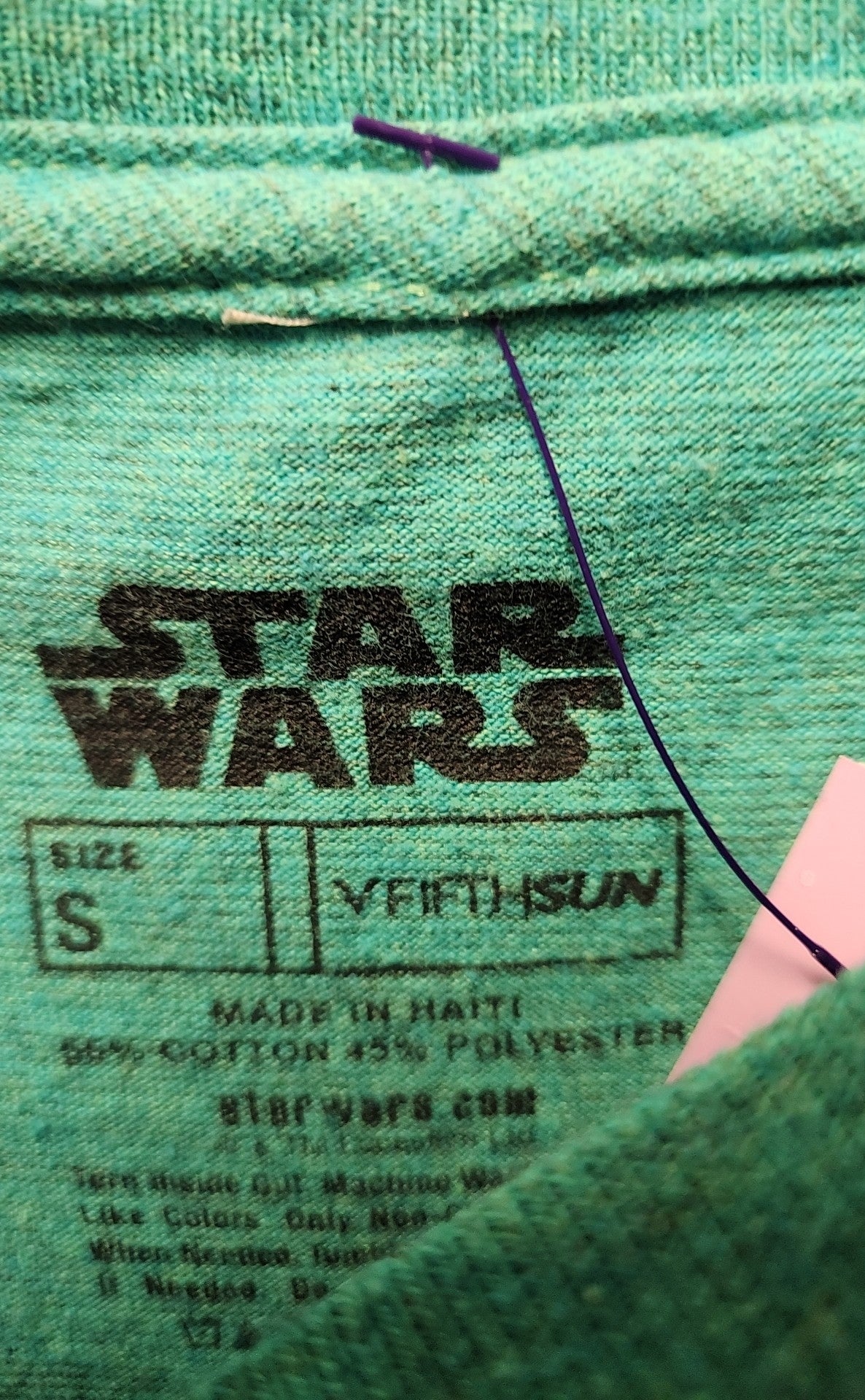 Star Wars Men's Size S Green Shirt