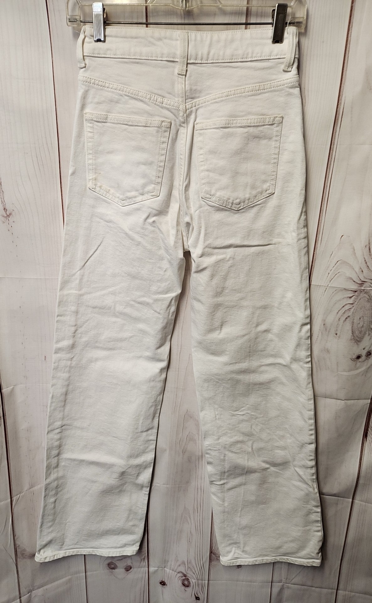 H&M Women's Size 27 (3-4) White Jeans