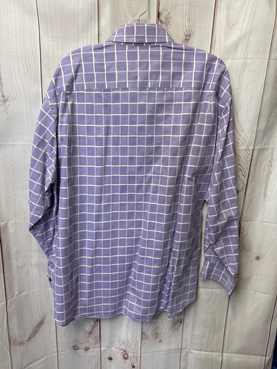 Robert Talbott Men's Size XL Purple Shirt