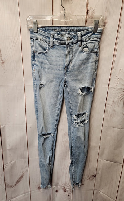 American Apparel Women's Size 25 (0) Blue Jeans High Rise Jegging