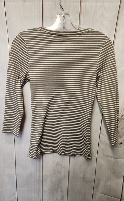 Old Navy Women's Size S Brown Long Sleeve Top