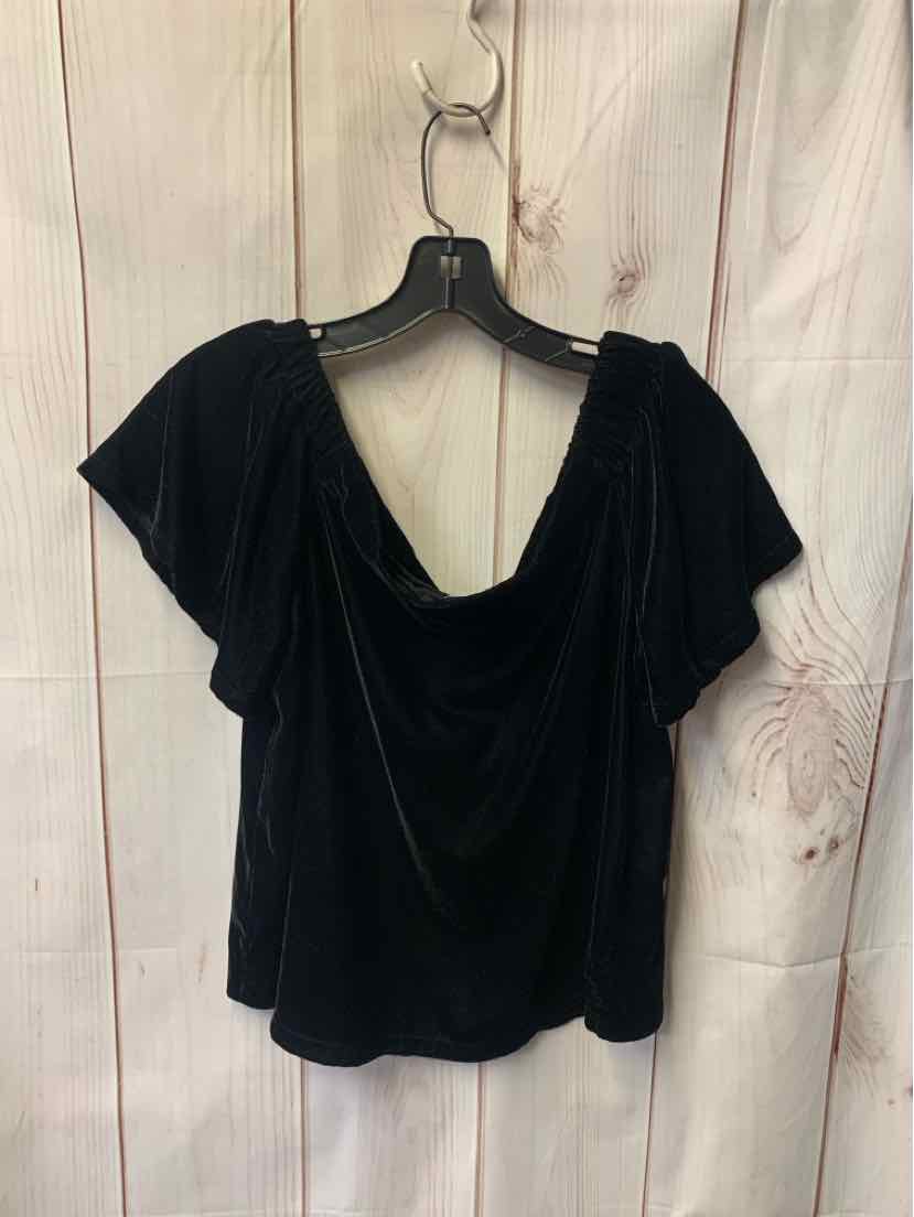 Atmosphere Women's Size 10 Black Short Sleeve Top