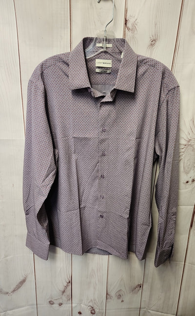 Lucky Brand Men's Size L Purple Shirt