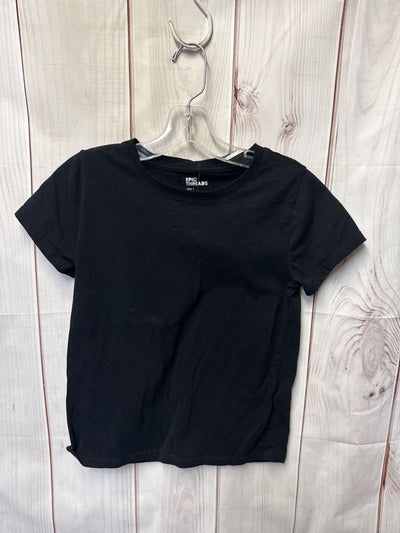 Epic Threads Women's Size L Black Short Sleeve Top