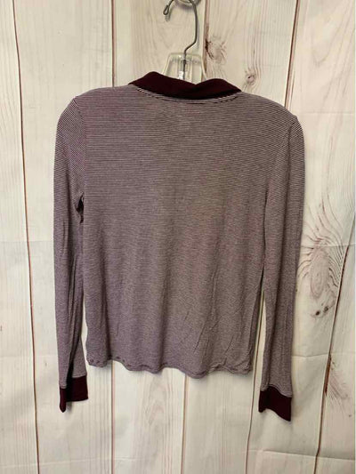 American Eagle Women's Size XS Red Long Sleeve Top