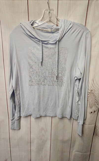 Calvin Klein Women's Size M Blue Hoodie