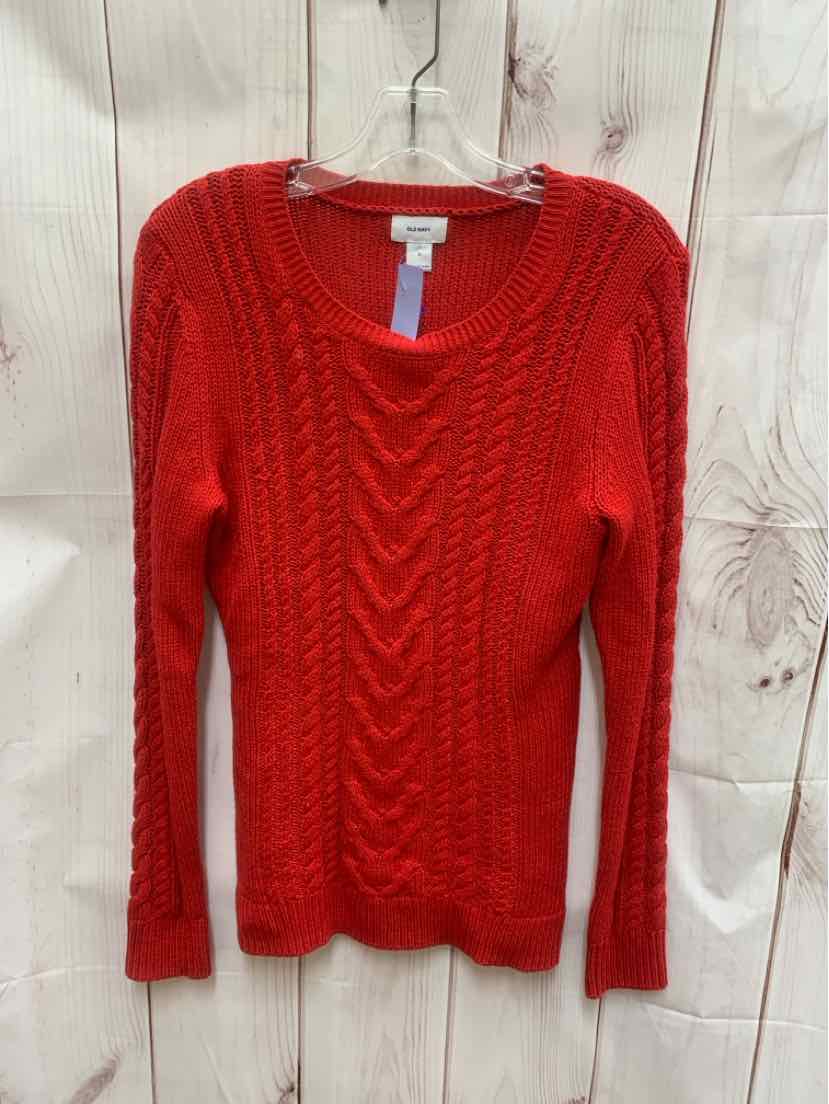 Old Navy Women's Size S Red Sweater