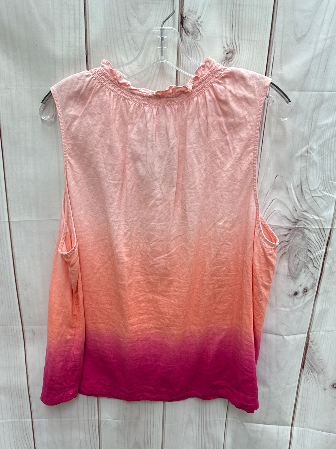 Time and Tru Women's Size XL Pink Sleeveless Top