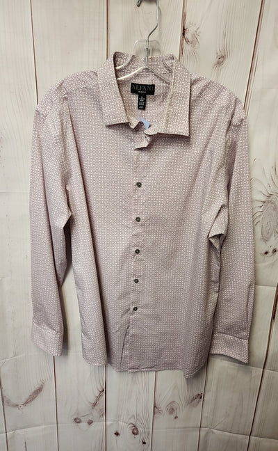 Alfani Men's Size XL Pink Shirt