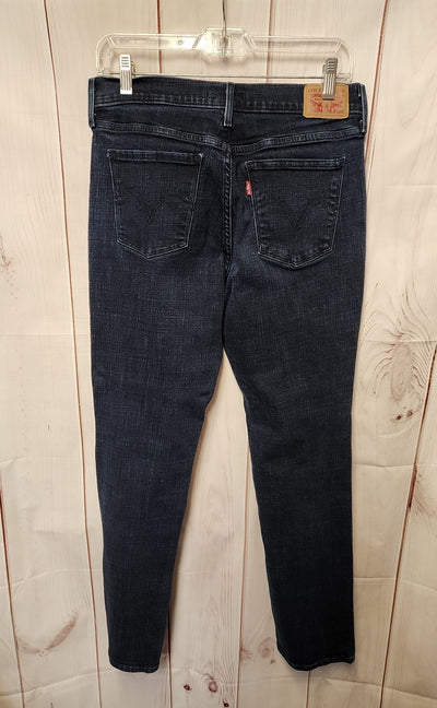 Levis Women's Size 29 (7-8) Blue Jeans 505 Straight