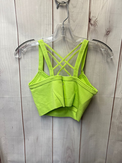 Yogalicious Women's Size M Green Sports Bra